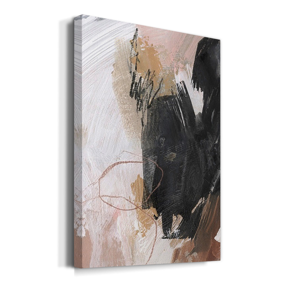 Unbleached Neutrals III Premium Gallery Wrapped Canvas - Ready to Hang