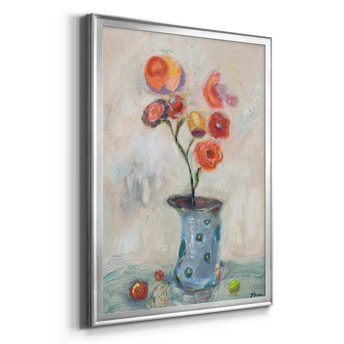 Fruit of Life - Modern Framed Canvas Print