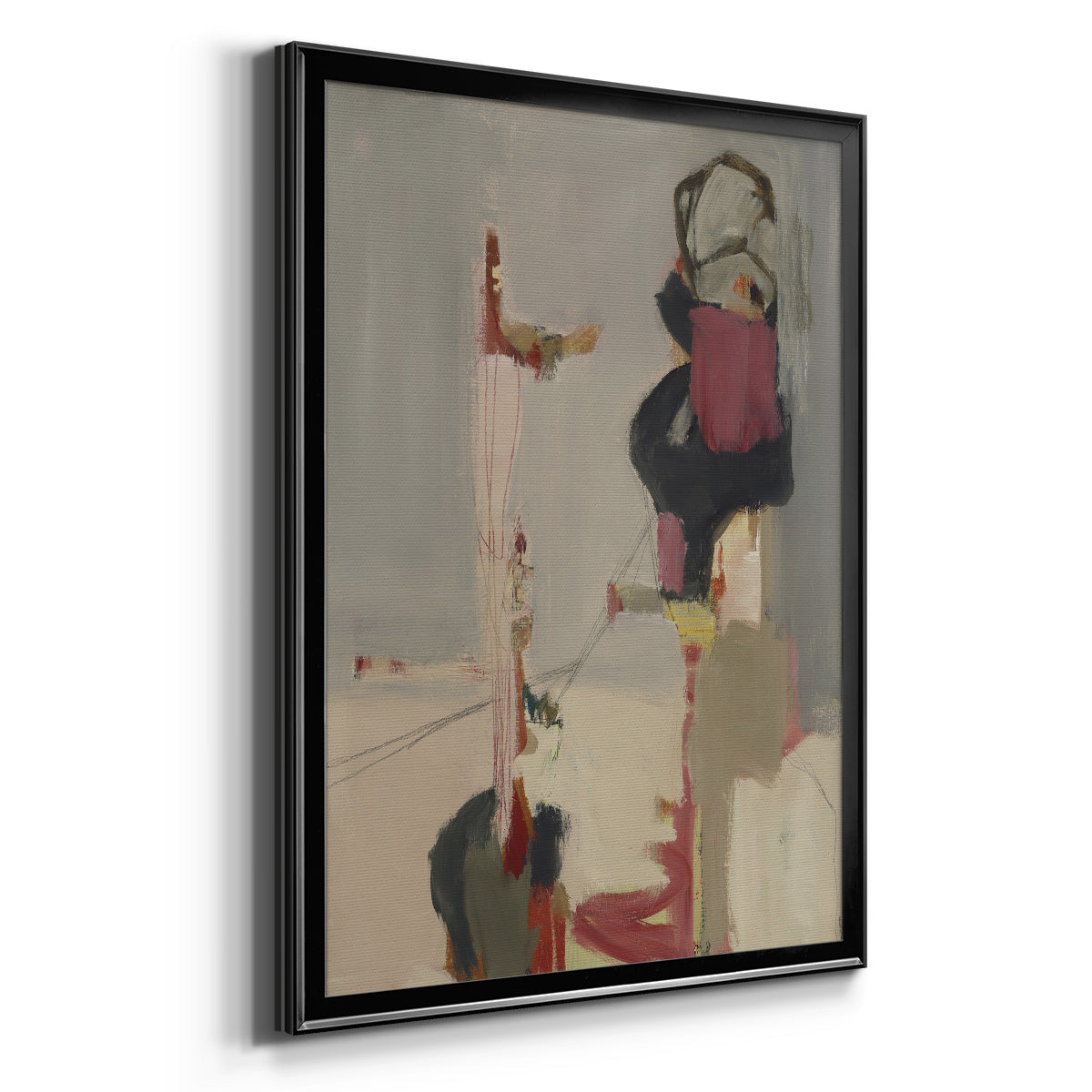 Reef Coral - Modern Framed Canvas Print