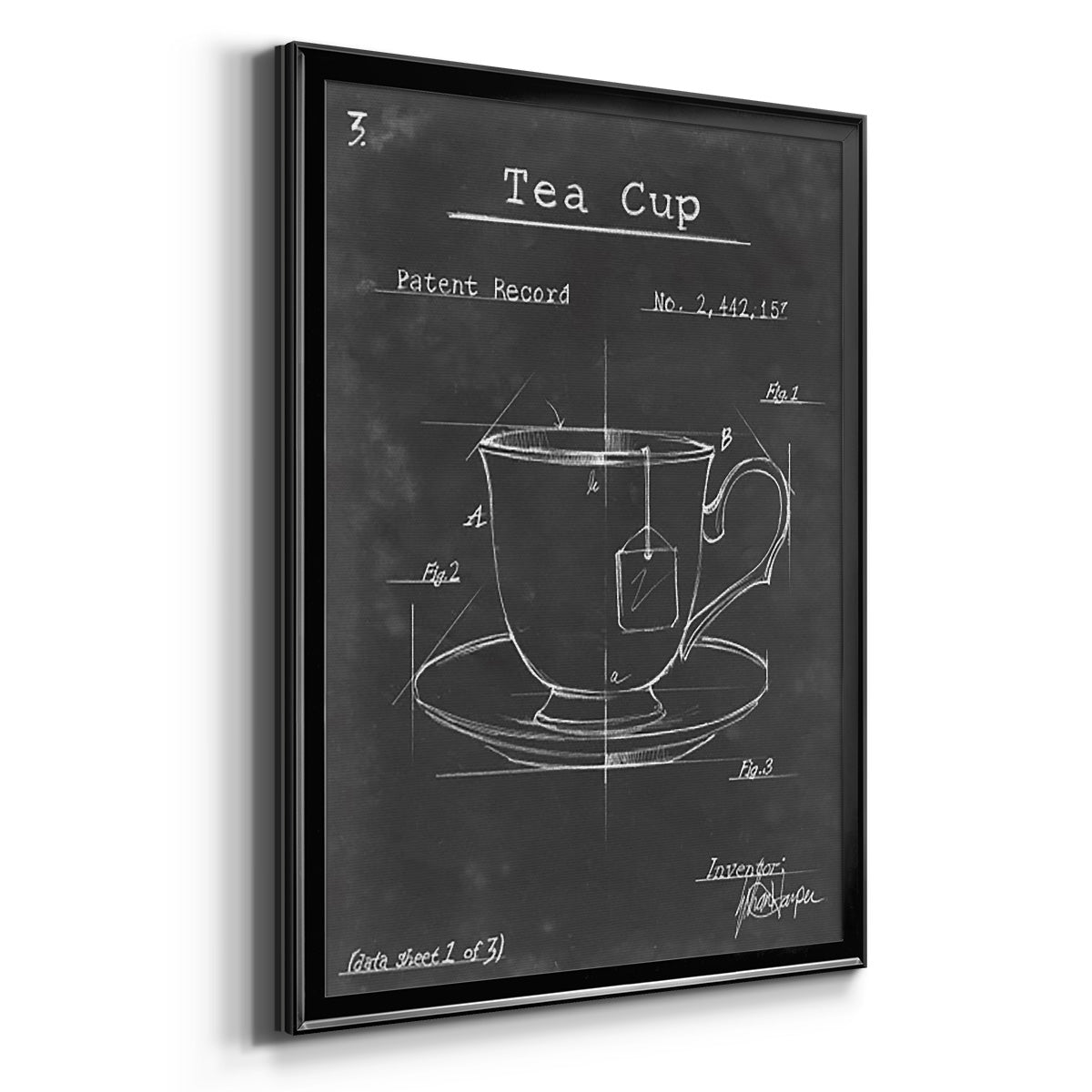 Morning Routine I - Modern Framed Canvas Print