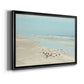 Padre Island Shore Birds Premium Classic Framed Canvas - Ready to Hang