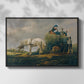 The Hay Wagon (Der Heuwagen), 1824 - Floater Framed Canvas Print