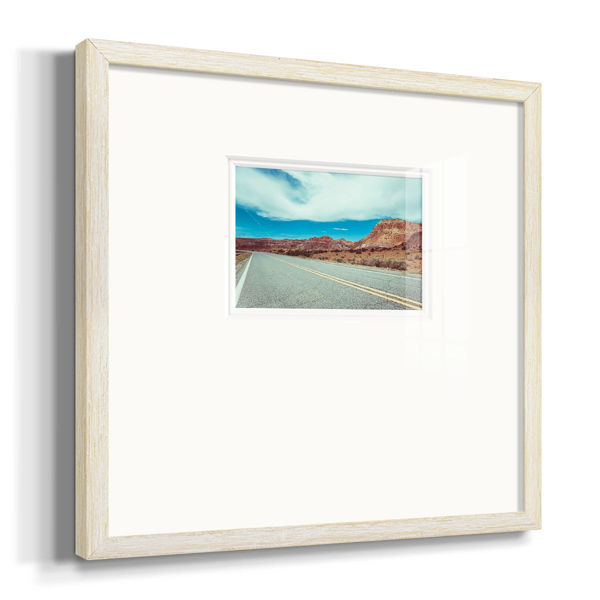 New Mexico Drive I Premium Framed Print Double Matboard