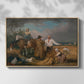 The Reapers, 1800 - Floater Framed Canvas Print