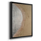 Silver Lake I - Modern Framed Canvas Print