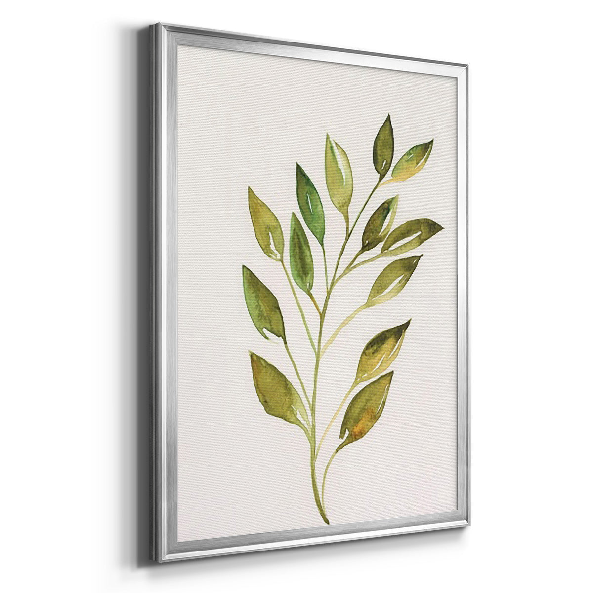 Single Twig I - Modern Framed Canvas Print