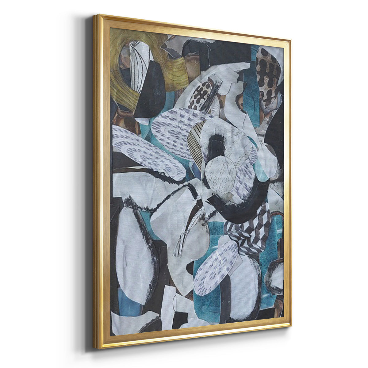 Hawaiian Beach Glass - Modern Framed Canvas Print
