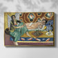 Odalisques Playing Checkers (Odalisques jouant aux dames), 1928 - Floater Framed Canvas Print