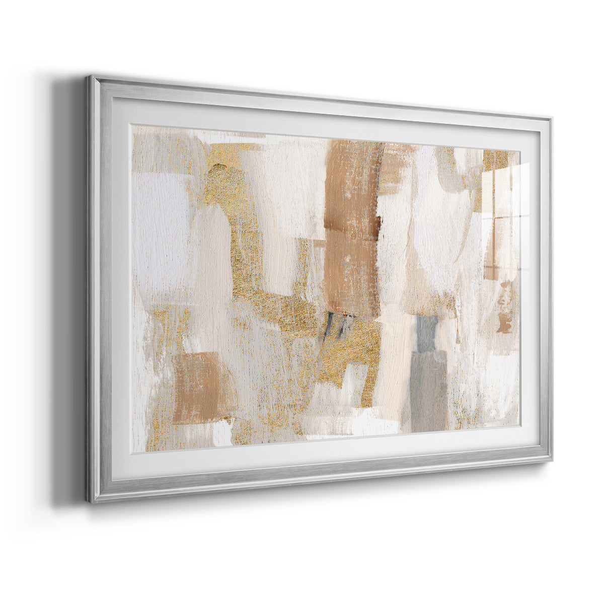 Gold Quartz I Premium Framed Print - Ready to Hang