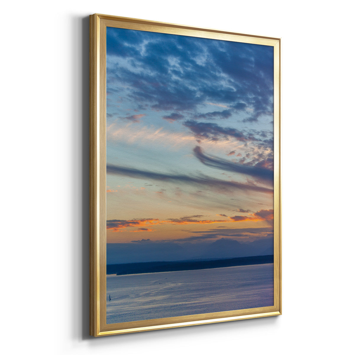 Cloud Variations - Modern Framed Canvas Print