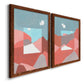 Desert Dreamscape I - Premium Framed Canvas 2 Piece Set - Ready to Hang