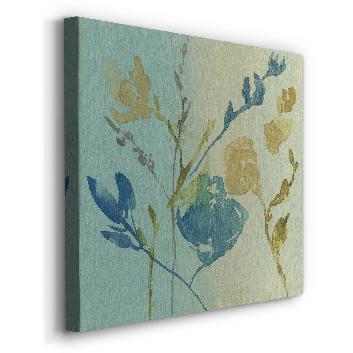 Spa & Sage Bouquet II - Canvas Art Print