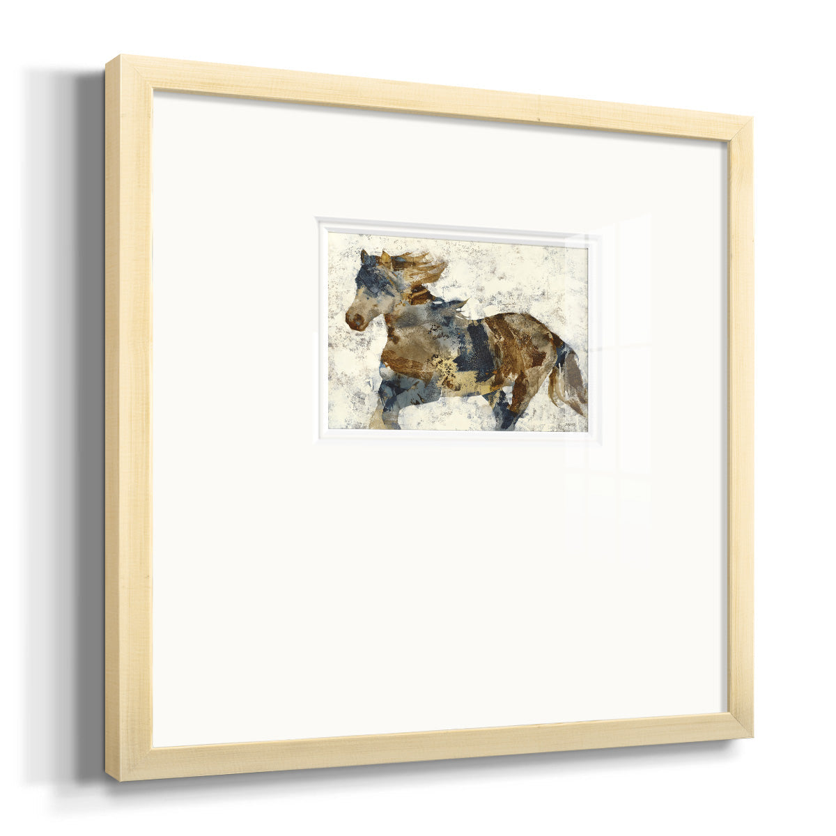 Gallop- Premium Framed Print Double Matboard