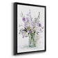 Purple Passion II - Modern Framed Canvas Print