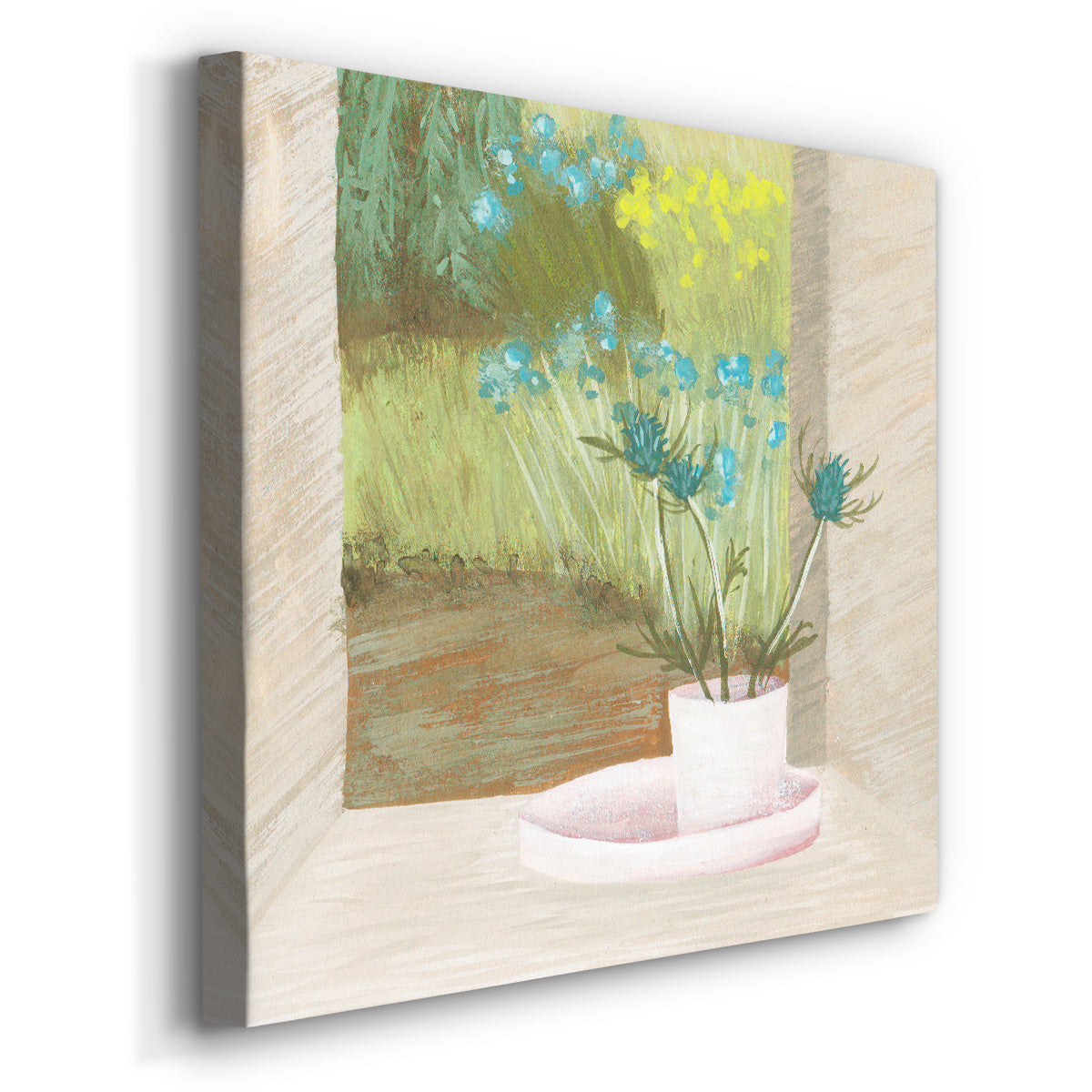 Window Plants I-Premium Gallery Wrapped Canvas - Ready to Hang