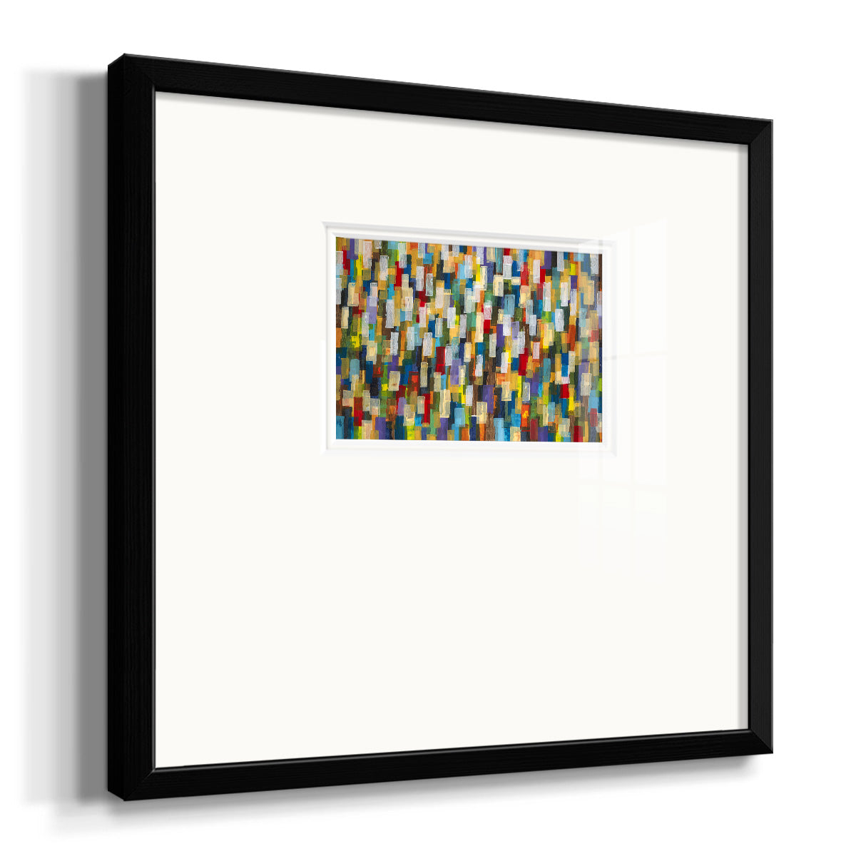 Confetti II Premium Framed Print Double Matboard