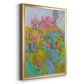 Rise and Bloom - Modern Framed Canvas Print