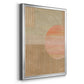 Adobe Sunrise II - Modern Framed Canvas Print