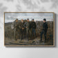 Prisoners from the Front, 1866 - Floater Framed Canvas Print