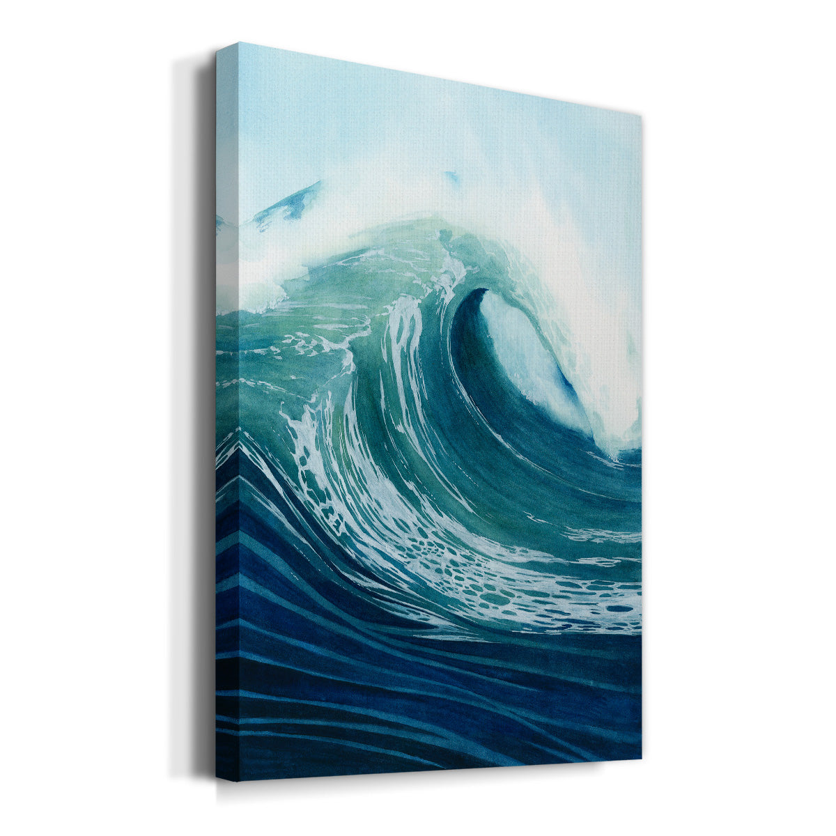 Sea Foam I Premium Gallery Wrapped Canvas - Ready to Hang