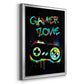 Gamer Tag IV - Modern Framed Canvas Print