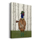 Pheasant Shooting Party 3 Premium Gallery Wrapped Canvas - Ready to Hang