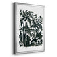 Ink Jungle III - Modern Framed Canvas Print