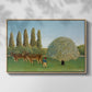 Meadlowland (The Pasture), 1910 - Floater Framed Canvas Print
