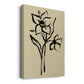 Inkwash Floral II Premium Gallery Wrapped Canvas - Ready to Hang