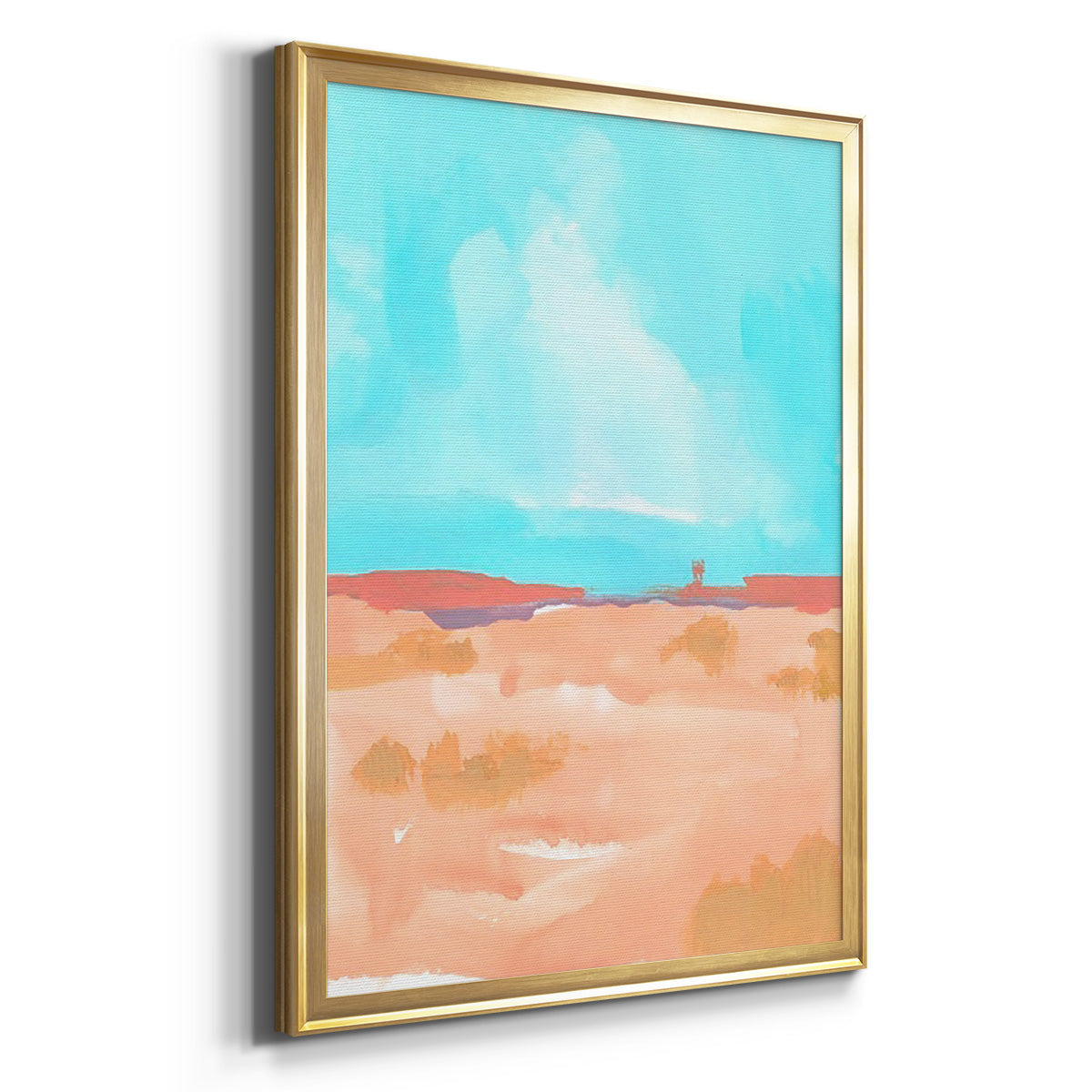 Wide Open Spaces II - Modern Framed Canvas Print