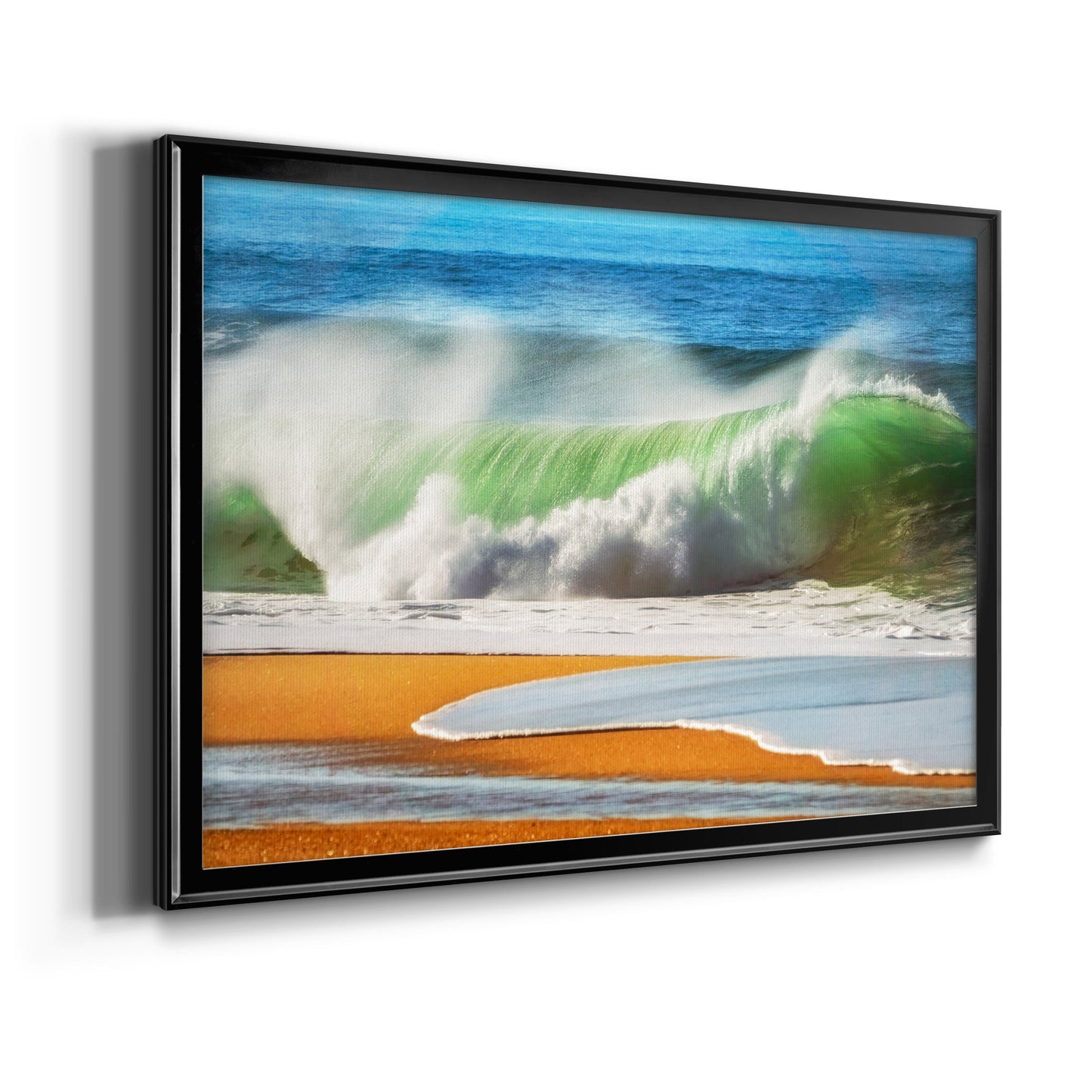 The Wave Premium Classic Framed Canvas - Ready to Hang