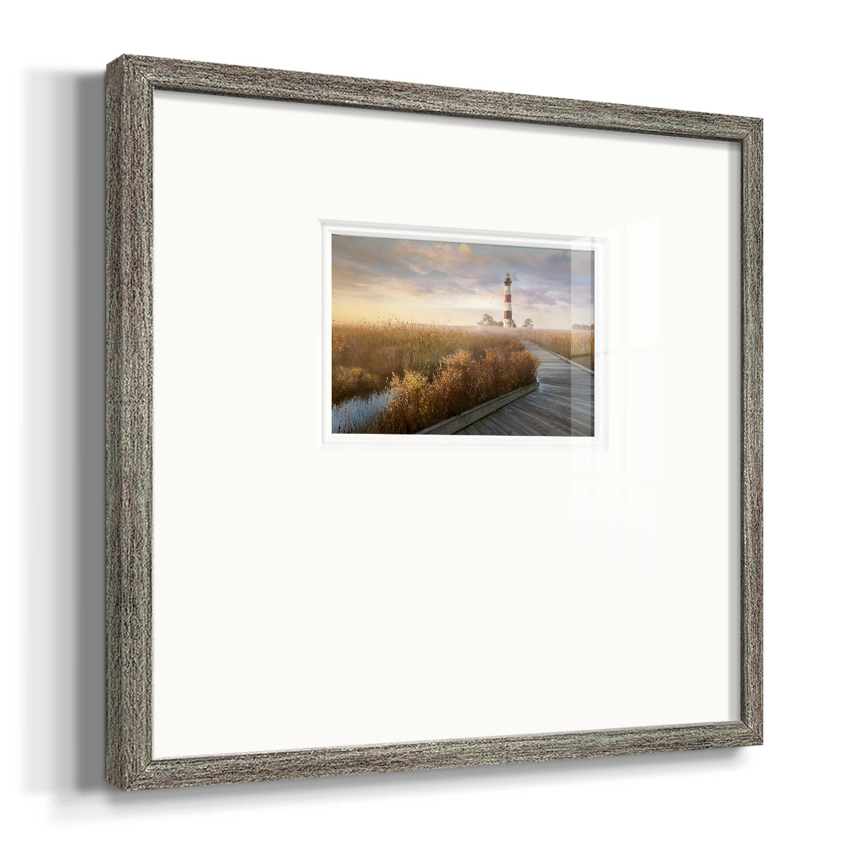 Private Path I Premium Framed Print Double Matboard