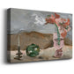 Vase of Pink Flowers II Premium Gallery Wrapped Canvas - Ready to Hang