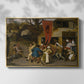 A Village Fair, c. 1567-1569 - Floater Framed Canvas Print
