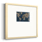 Navy Atlas Premium Framed Print Double Matboard