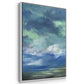 Island Dusk - Framed Premium Gallery Wrapped Canvas L Frame 3 Piece Set - Ready to Hang