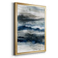 Ocean Depths - Modern Framed Canvas Print