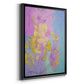 Dancing Heart - Modern Framed Canvas Print