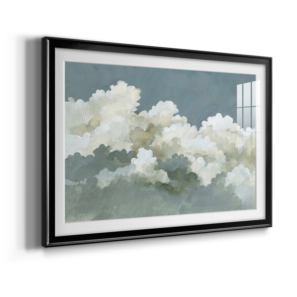 Big Clouds III - Modern Framed Art Print