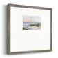 Soft Morning Sea Premium Framed Print Double Matboard