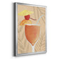 Tropical Cocktail I - Modern Framed Canvas Print