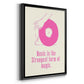 Sweet Melody IV - Modern Framed Canvas Print