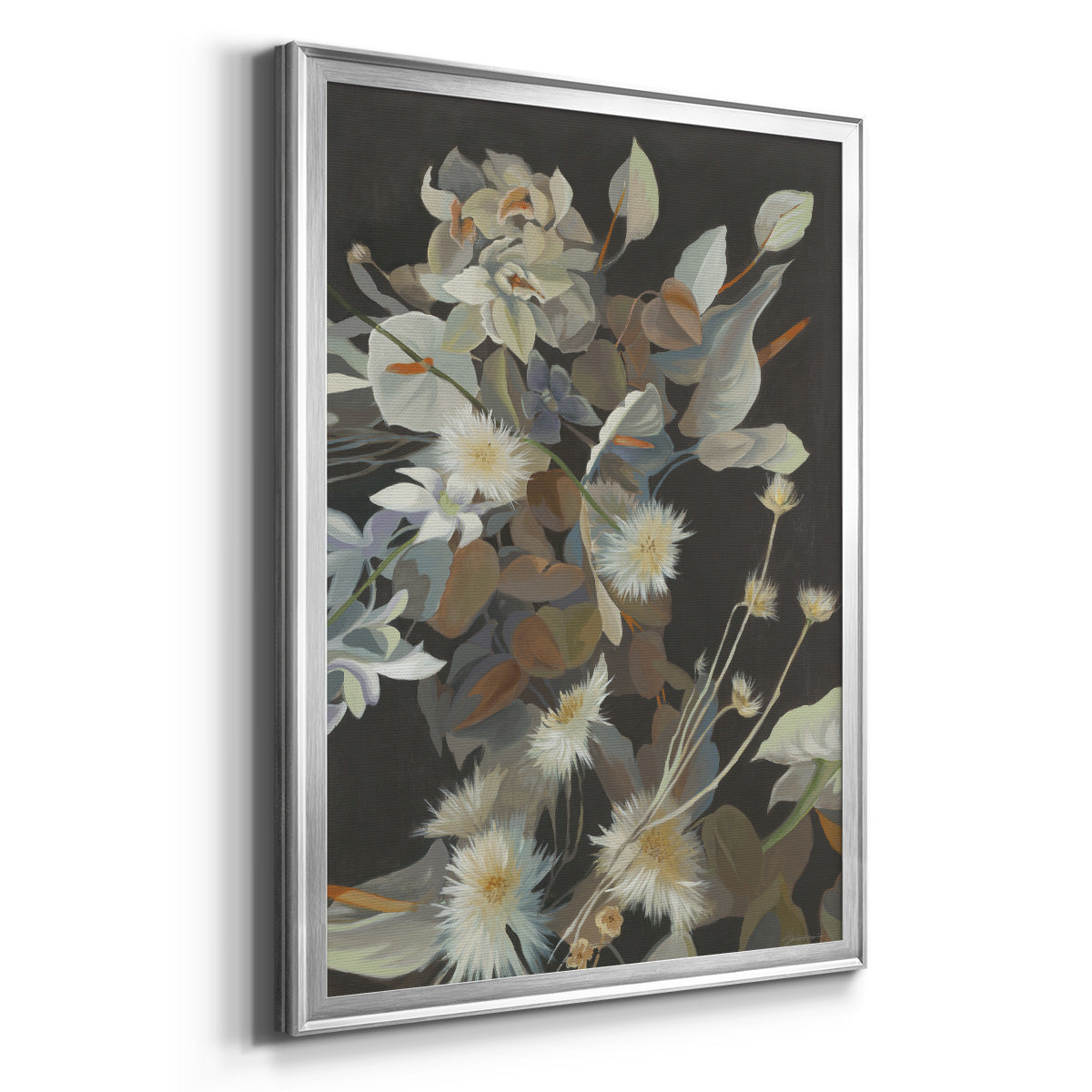 Turn a New Leaf - Modern Framed Canvas Print