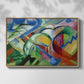 The Sheep, c. 1913-1914 - Floater Framed Canvas Print