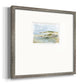 Sea Cove Impression I Premium Framed Print Double Matboard