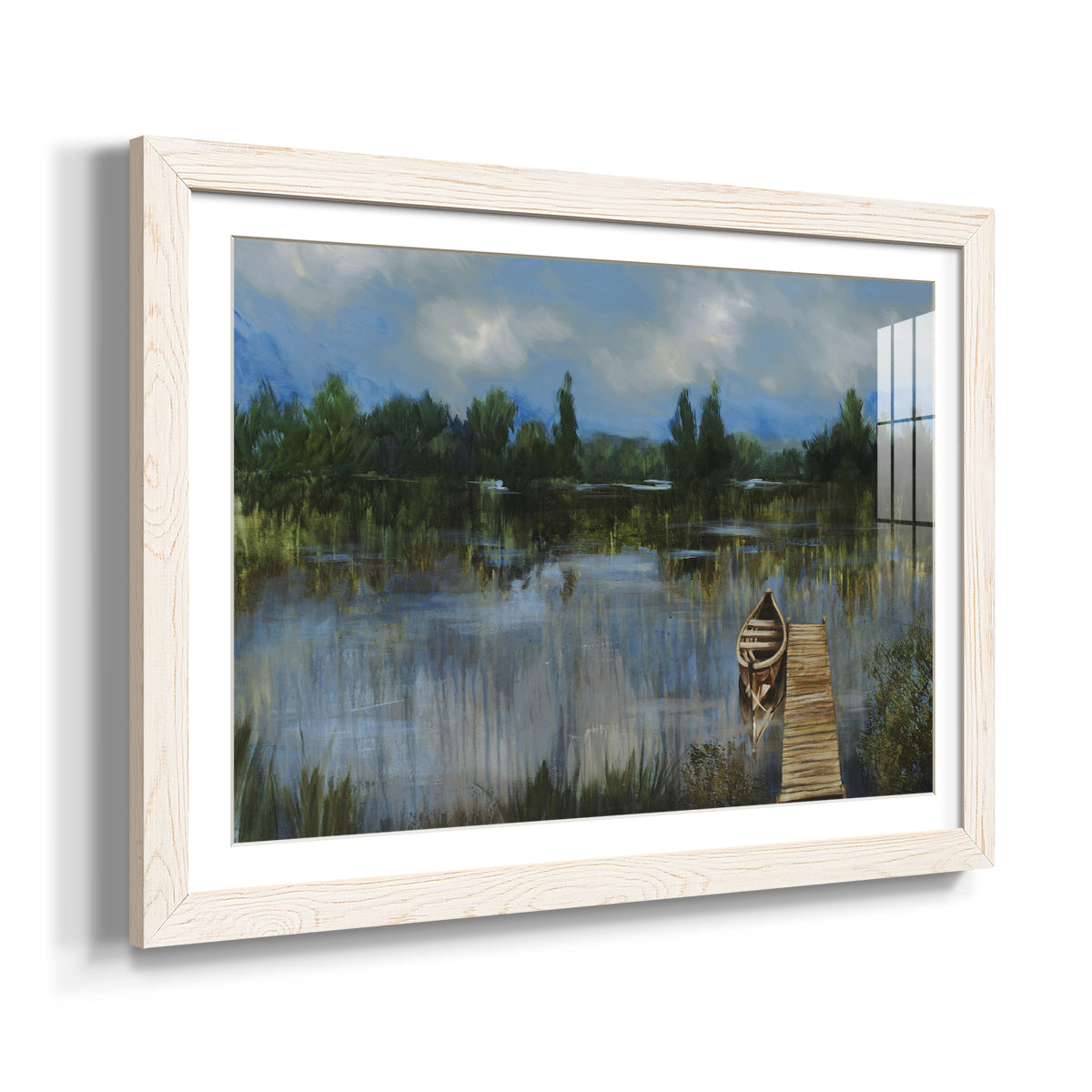 A Quiet Place - Barnwood Framed Art Print