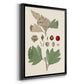 Leaves & Berries IV - Modern Framed Canvas Print