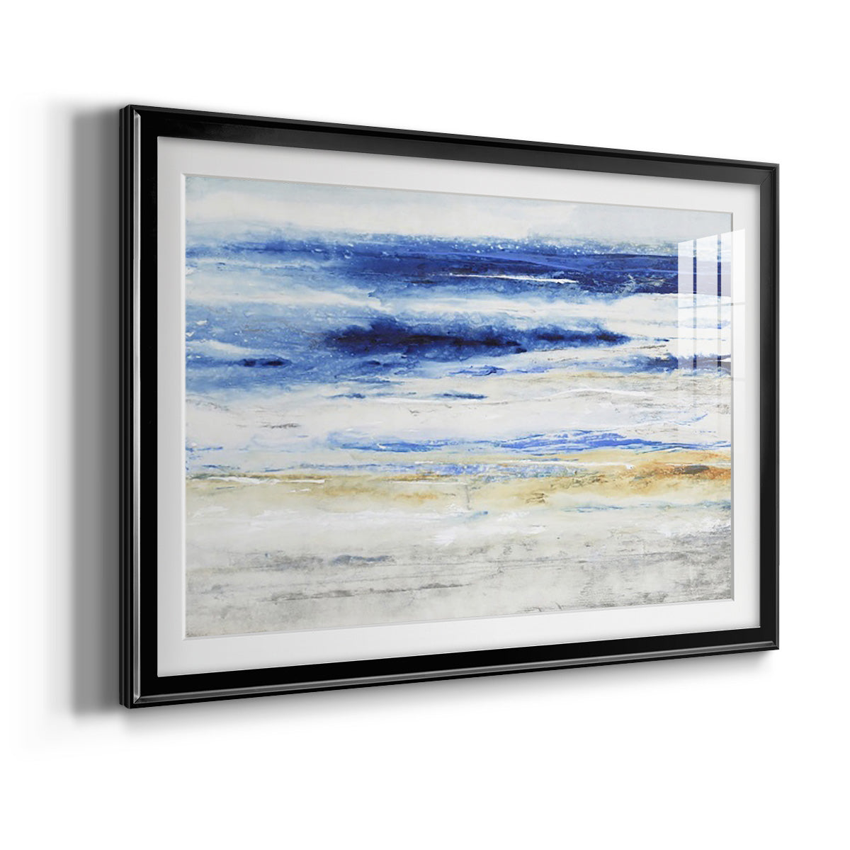 Choppy Seas I - Modern Framed Art Print