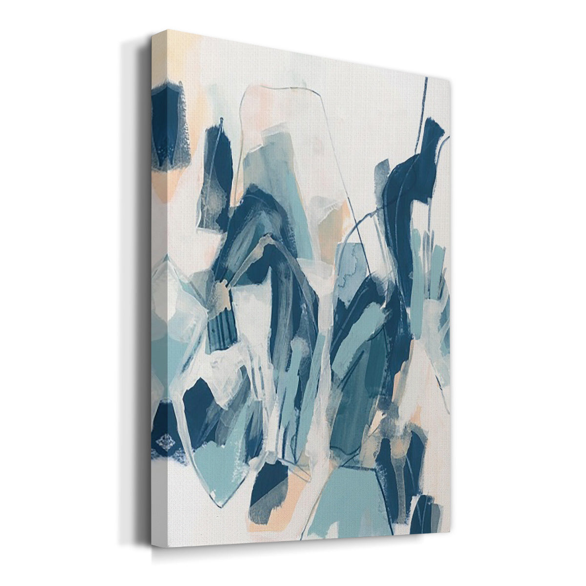 Interlocking Melody II Premium Gallery Wrapped Canvas - Ready to Hang