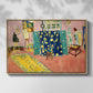 The Pink Studio (L'Atelier Rose), 1911 - Floater Framed Canvas Print